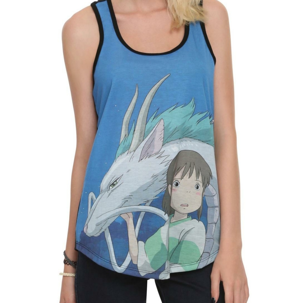 Hot Topic Ghibli Her Universe Spirited Away Tank Top